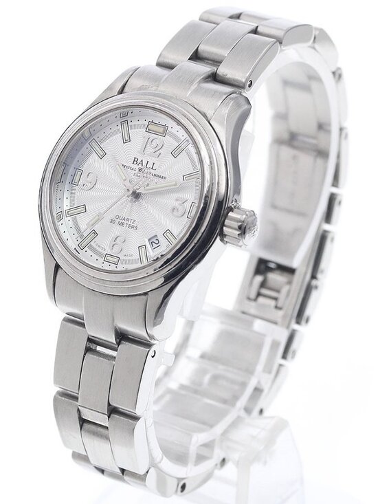 BALLWATCH Stokeman NL1025D-S-WH Date Silver Dial Quartz Ladies Watch_942517 main image 8